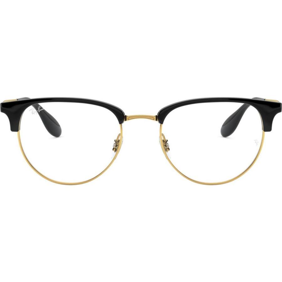 現品限り一斉値下げ Phantos メガネ サングラス ユニセックス Ray Ban レイバン ユニセックス メガネ サングラス レイバン Ray Ban 51mm Gold Black Glasses Optical 財布 帽子 ファッション小物