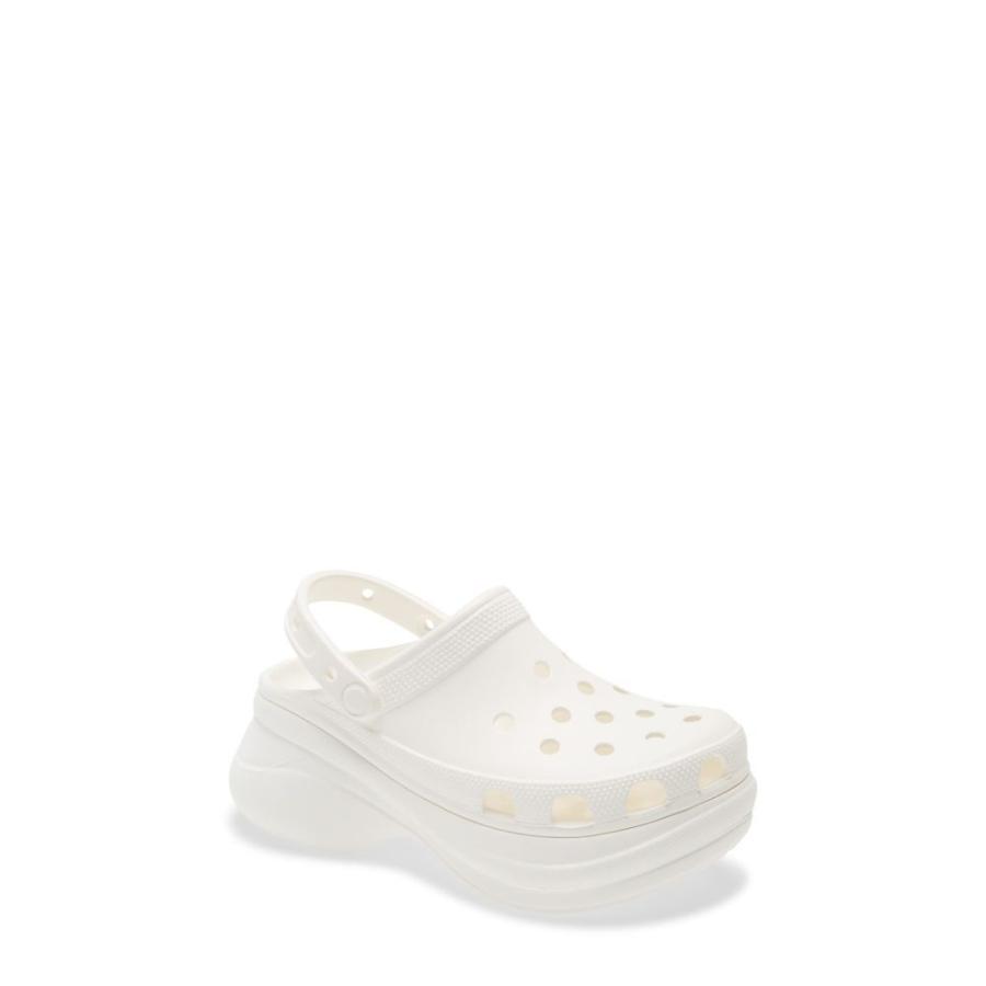 話題の人気 Bae Classic シューズ 靴 クロッグ レディース Crocs クロックス シューズ 靴 レディース クロッグ クロックス Crocs Platform White Clog サンダル ミュール