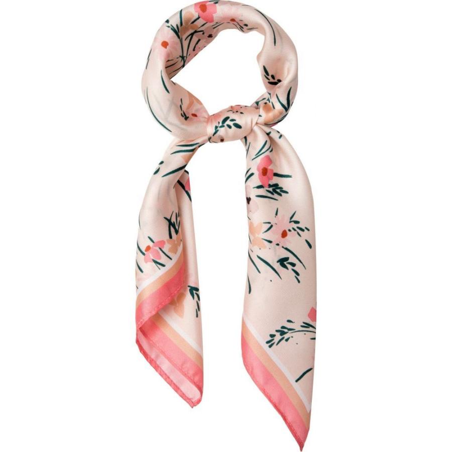 高知インター店 ケイト スペード Kate Spade New York レディース バンダナ Spring Garden Silk Bandana Pearl Blush 新品本物 Nooitmeergrasmaaien Be