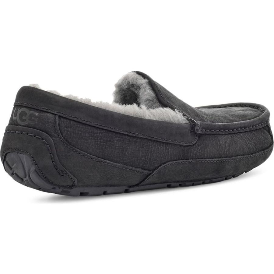 ascot all black slipper