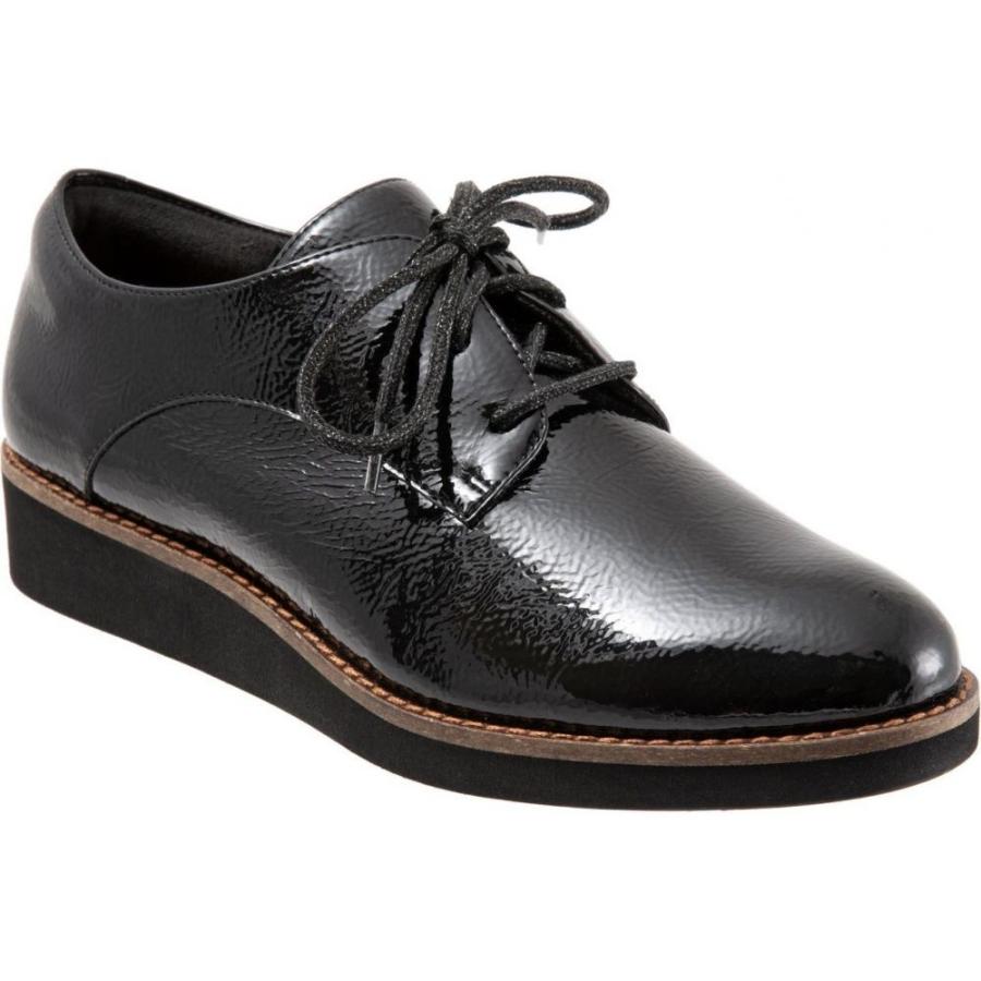 【正規品質保証】 ソフトウォーク SOFTWALK レディース ローファー・オックスフォード ダービーシューズ シューズ・靴 Willis Derby Black Patent Leather ローファー