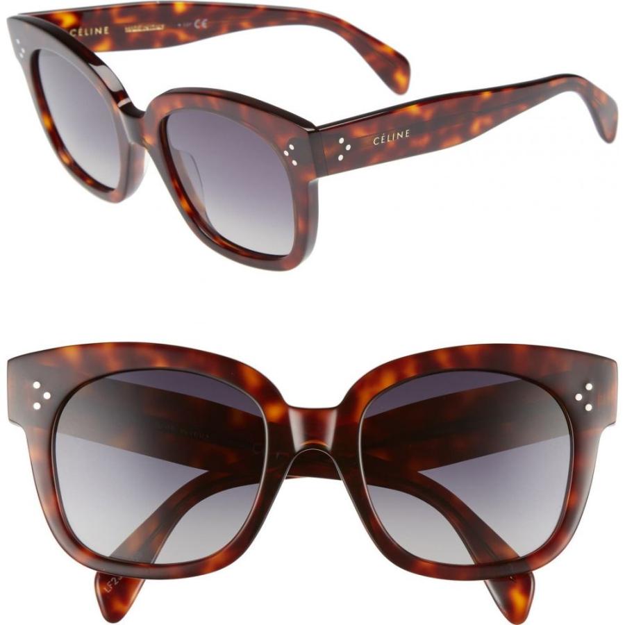流行に セリーヌ Celine レディース メガネ サングラス スクエアフレーム 54mm Polarized Square Sunglasses Red Havan Smoke 早割クーポン Www Iccostierovico Edu It