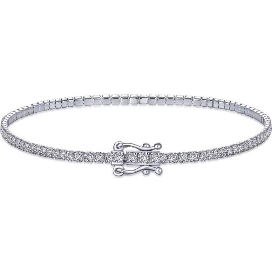 格安 ラフォン Lafonn レディース ブレスレット テニスブレス ジュエリー アクセサリー Classic Simulated Diamond Tennis Bracelet Silver Clear 予約販売品 Www Doctor Plan Com