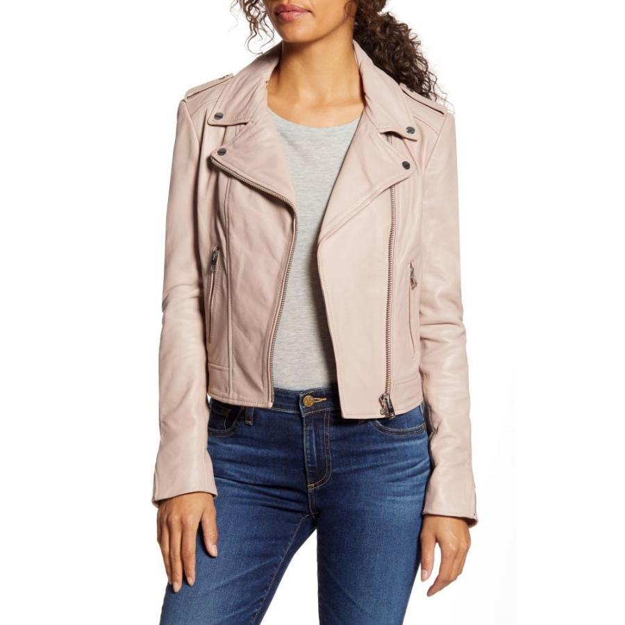 モーターサイクルジャケット レディースファッション ラマルク ラム革 レディース Leather Moto Jacket Donna Pink Leather French Jacket Dp3 Ffb2311a2d フェルマート Lamarque レザージャケット アウター Lambskin エフ Fermart Ef 安い特価割引の