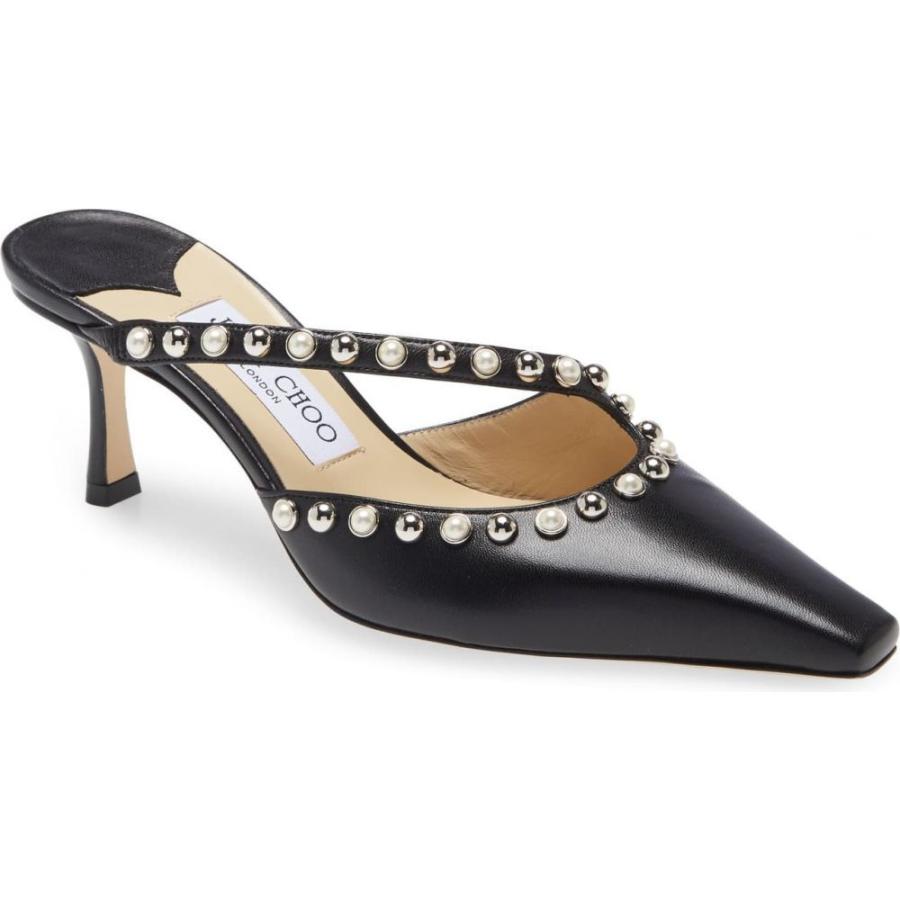 人気トレンド ジミー チュウ Jimmy Choo レディース サンダル ミュール シューズ 靴 Ros Beaded D Orsay Mule Black 包装無料 送料無料 Www Skylanceronline Com