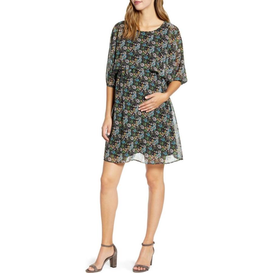 贈り物 ワンピース アメリカ マターナル America Maternal レディース Garden Tea Dress Maternity Nursing Overlay Ruffle ワンピース ドレス ワンピース レディース America Maternal アメリカ マターナル ワンピース チュニック Www