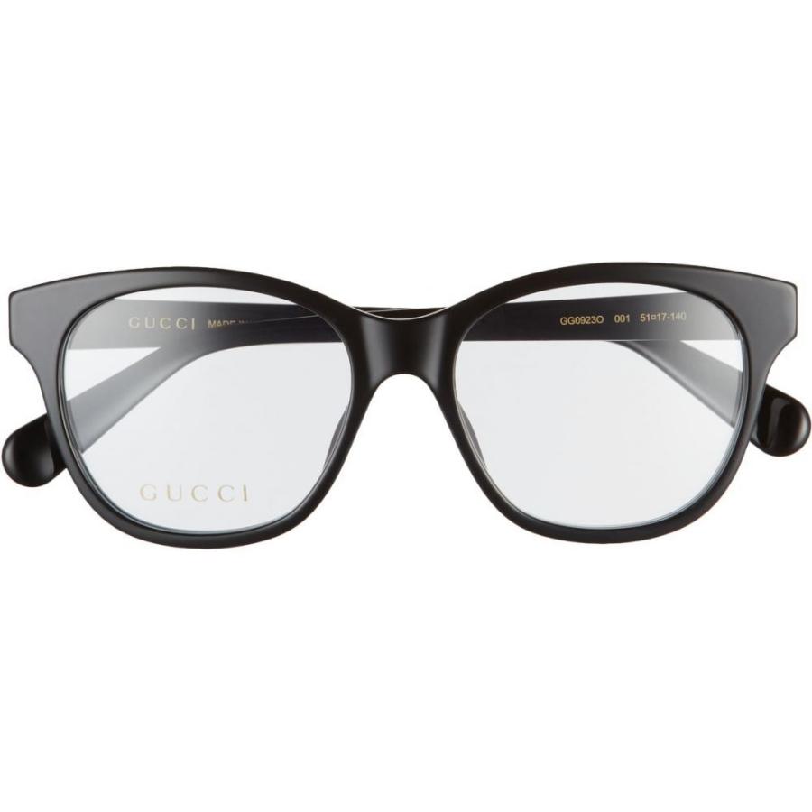 定番人気 グッチ Gucci レディース メガネ サングラス キャットアイ 51mm Cat Eye Optical Glasses Black ぽっきりsale対象 Team Gamershards Net