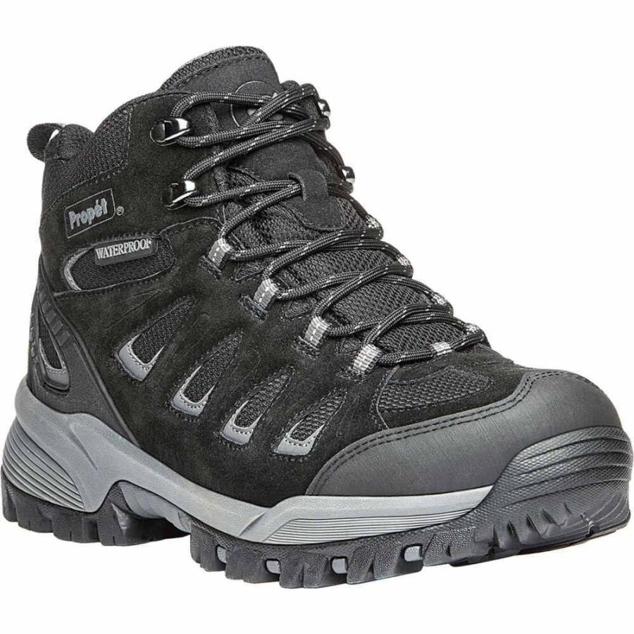 激安人気新品 シューズ・靴 ブーツ ハイキング・登山 メンズ PROPET プロペット Ridge Black Boot Hiking Waterproof Walker 登山靴、トレッキングシューズ