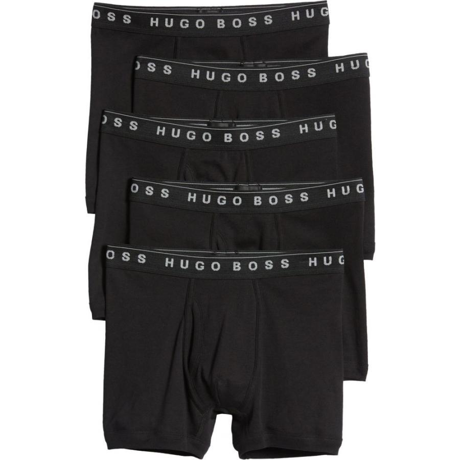 人気ブランド ヒューゴ ボス Boss メンズ ボクサーパンツ 5点セット インナー 下着 5 Pack Boxer Briefs Black 保証書付 Huongnghiepaau Edu Vn