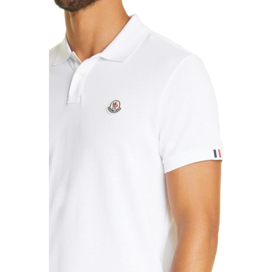 moncler polo white