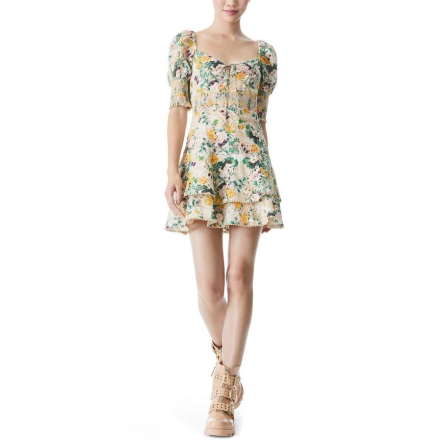 送料無料 即納 ワンピース レディース Olivia Alice オリビア アンド アリス レディース ワンピース オリビア アンド アリス Olivia Alice ミニ丈 Almnd Rmnc Minidress Cotton Neck Sweetheart Floral Crawford ワンピース ドレス ワンピース チュニック