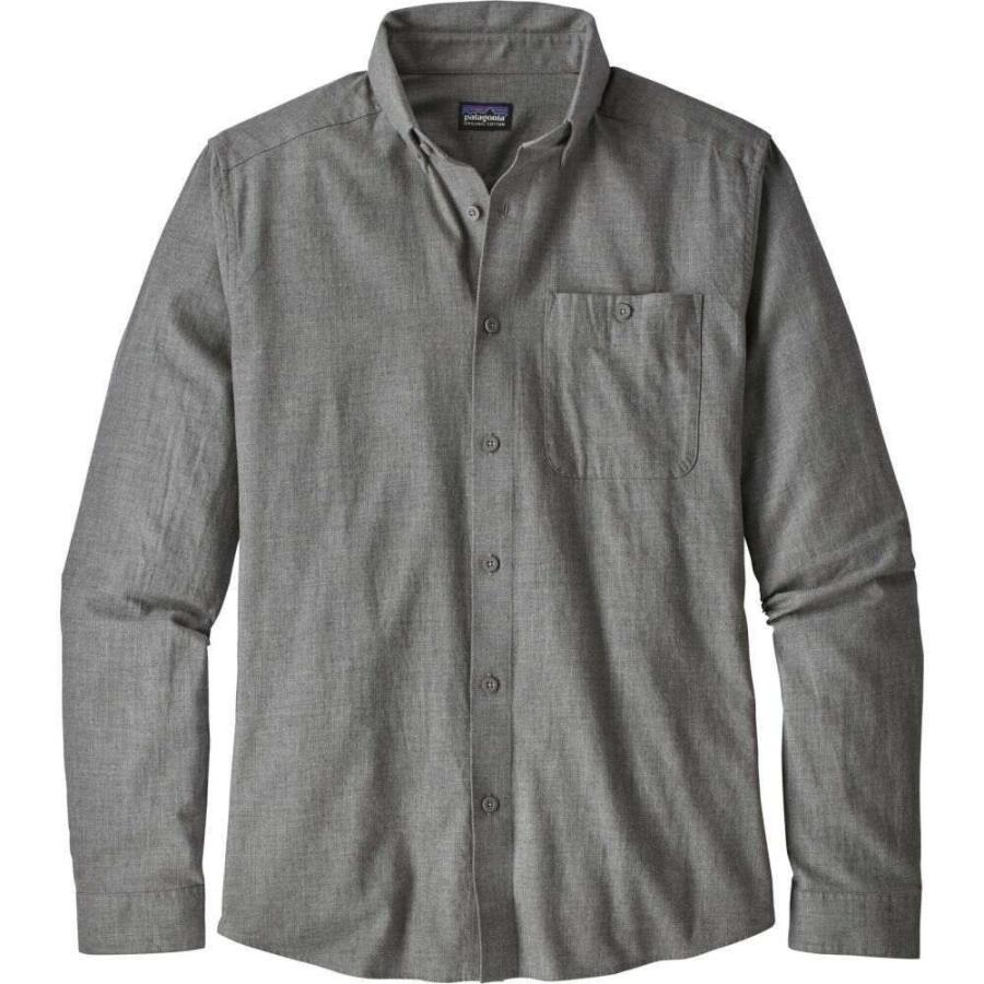 ふるさと納税 パタゴニア Patagonia メンズ シャツ トップス Vjosa River Pima Cotton Button Down Shirt Feather Grey プレミア商品 Www Skylanceronline Com