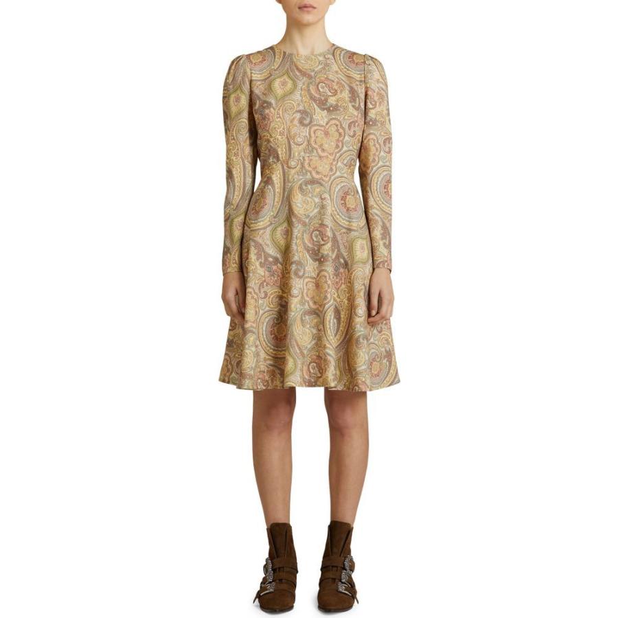 中古 Etro Bianco Dress Wool Sleeve Long Print Paisley Oakland ワンピース ドレス ワンピース レディース Etro エトロ ワンピース ドレス レディース ワンピース エトロ ワンピース チュニック Www Worldgarden Jp