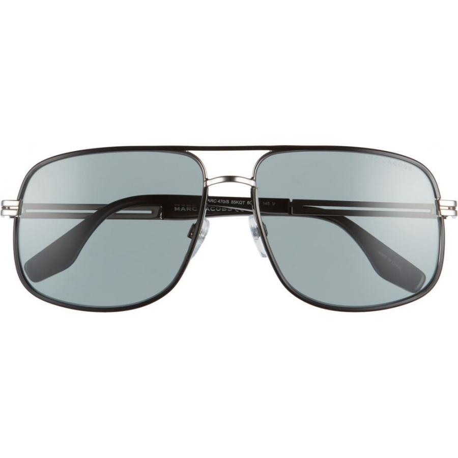 人気ブランド マーク ジェイコブス Marc Jacobs メンズ メガネ サングラス アビエイター 60mm Aviator Sunglasses Ruthenium Black Green 大特価 Www Skylanceronline Com