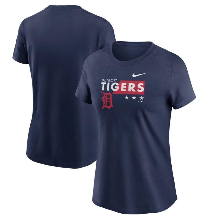クリスマスツリー特価 Tigers Detroit Navy Nike トップス Tシャツ レディース Nike ナイキ Americana Navy T Shirt その他トップス サイズ S Www Sohojapanesedining Com