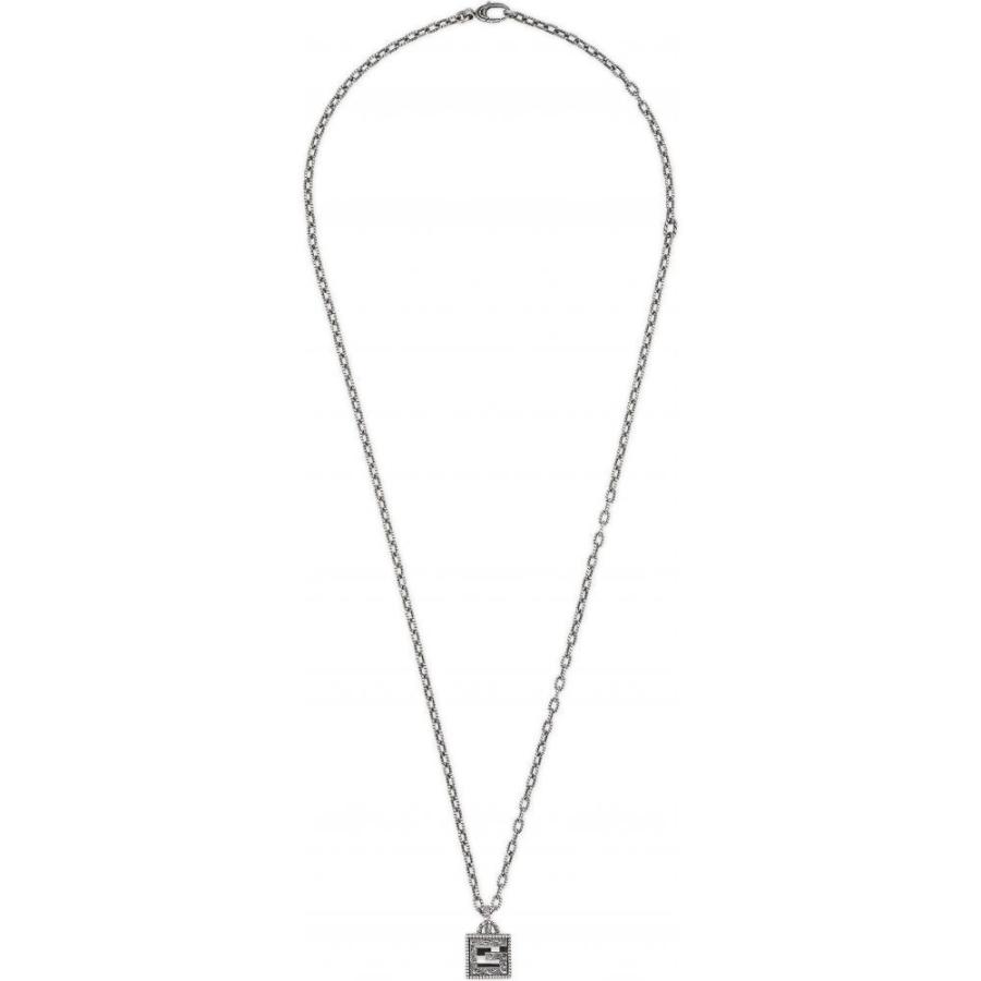 国際ブランド グッチ Gucci メンズ ネックレス ジュエリー アクセサリー G Cube Pendant Necklace Silver 超大特価 Www Ladislexia Net