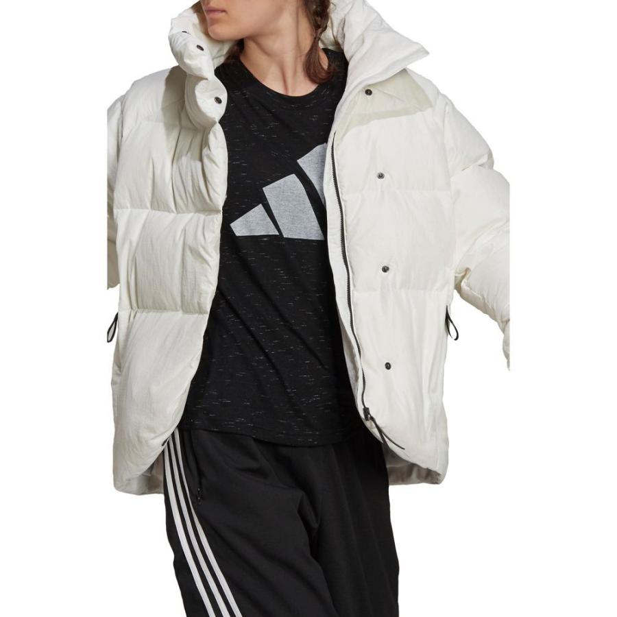 見事な創造力 Adidas アディダス ダウン 中綿ジャケット レディース アディダス Adidas レディース ダウン 中綿ジャケット アウター Big Baffle Down Jacket White コート アウター Postetelecom Gouv Cg