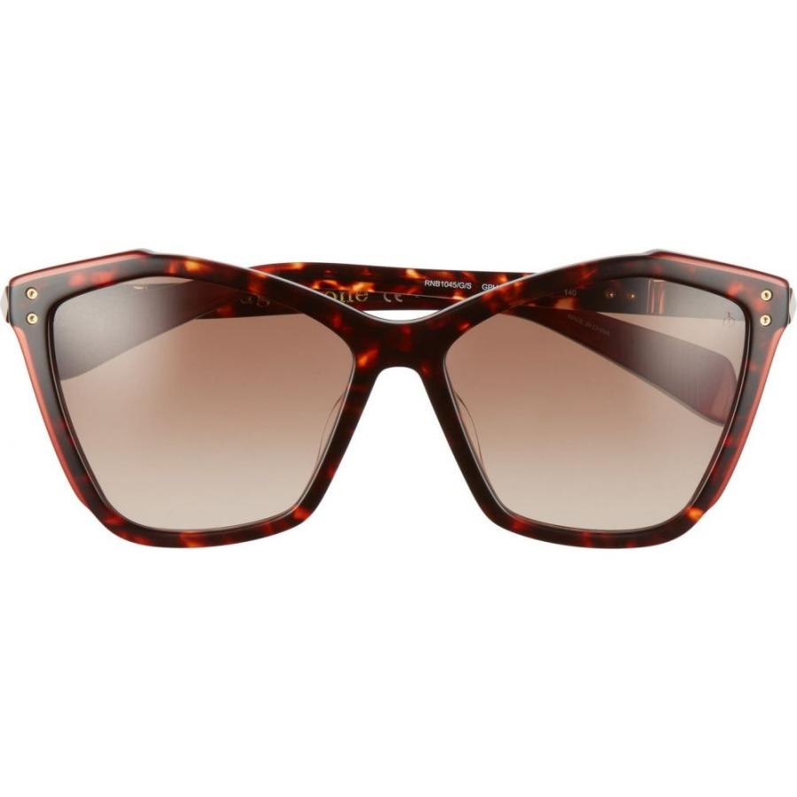 人気no 1 キャットアイ メガネ サングラス レディース Bone Rag ラグ ボーン メガネ サングラス ラグ ボーン Bone Rag 57mm Havana Brown Orange Sunglasses Eye Cat 財布 帽子 ファッション小物 Itse Edu Co