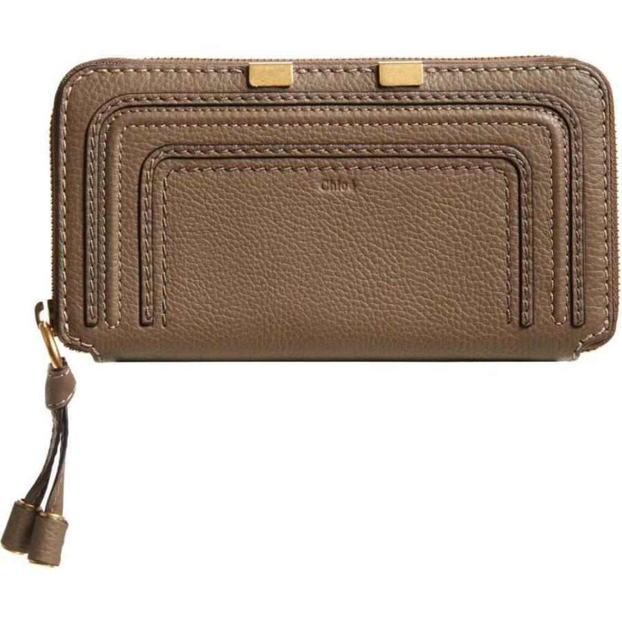 特売 クロエ Chloe レディース 財布 Marcie Long Zip Around Wallet Army Green 工場直送 Zoetalentsolutions Com