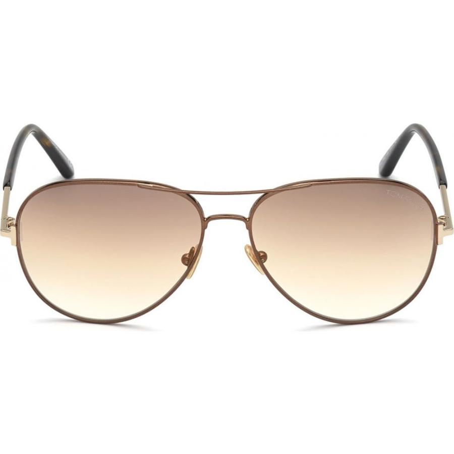 50 Off トム フォード Tom Ford レディース メガネ サングラス アビエイター Clark 59mm Gradient Aviator Sunglasses Dark Brown Brown Mirror 人気ブランド Brivanbiotech Com
