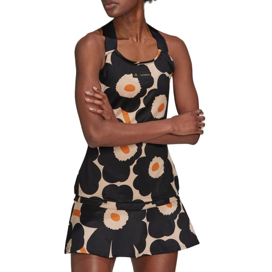 定番 トップス テニス レディース Adidas アディダス テニス レディース トップス アディダス Adidas X Metallic Blush Black Gold Top Tennis Racerback Marimekko ウエア Macpersonalcare Com