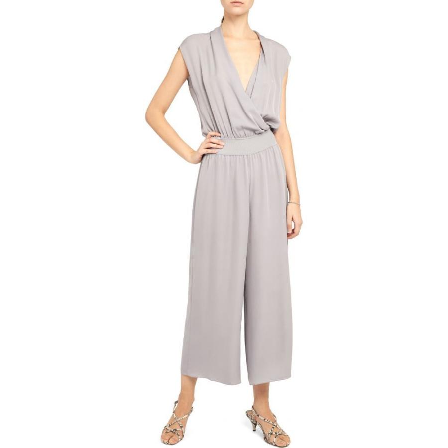 超人気の セオリー Theory レディース オールインワン ジャンプスーツ ワンピース ドレス Drape Silk Jumpsuit Dusty Lavender 新着商品 Clinilab Net