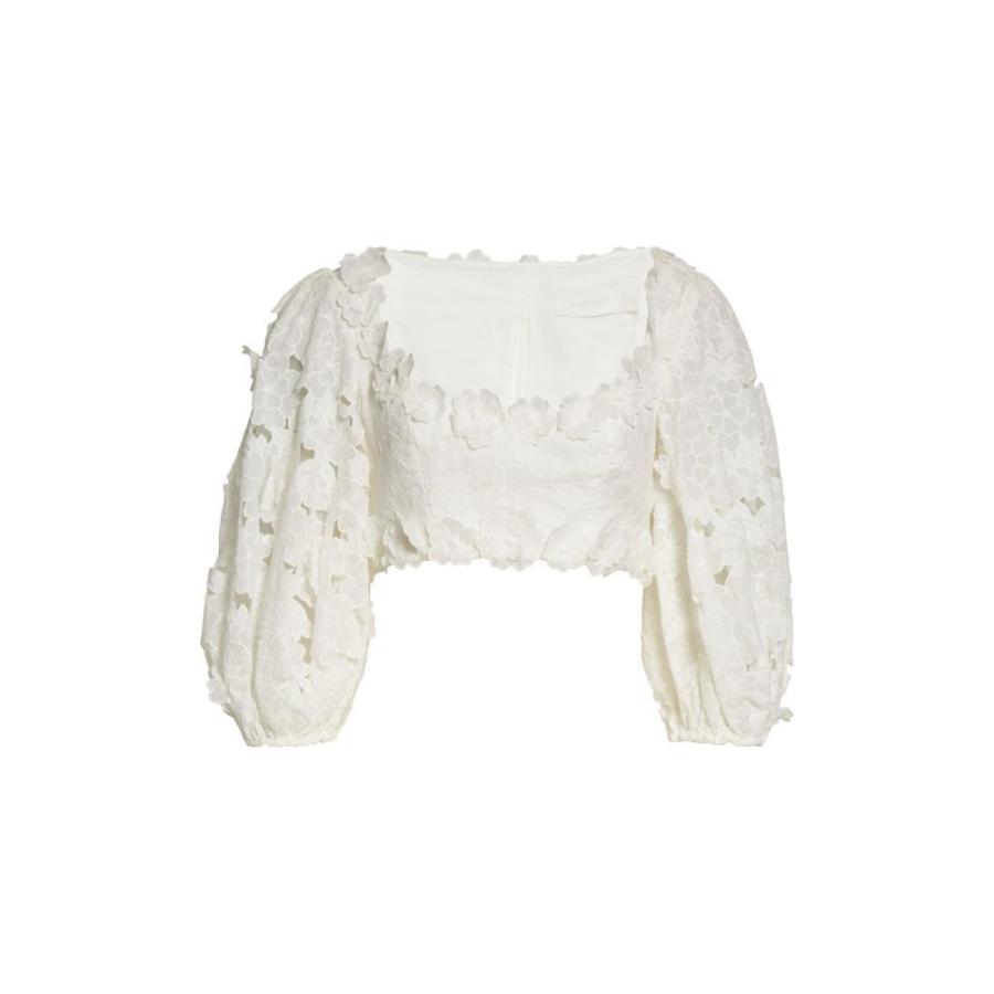 楽天ランキング1位】 ジマーマン ZIMMERMANN レディース ベアトップ・チューブトップ・クロップド トップス Lola Embroidered Ramie Crop Top Ivory チューブトップ、ベアトップ サイズ:2(FITSLIKE8US) 楽天ランキング1位】 ジマーマン ZIMMERMANN レディース ベアトップ・チューブトップ・クロップド トップス Lola Embroidered Ramie Crop Top Ivory チューブトップ、ベアトップ サイズ:2(FITSLIKE8US)