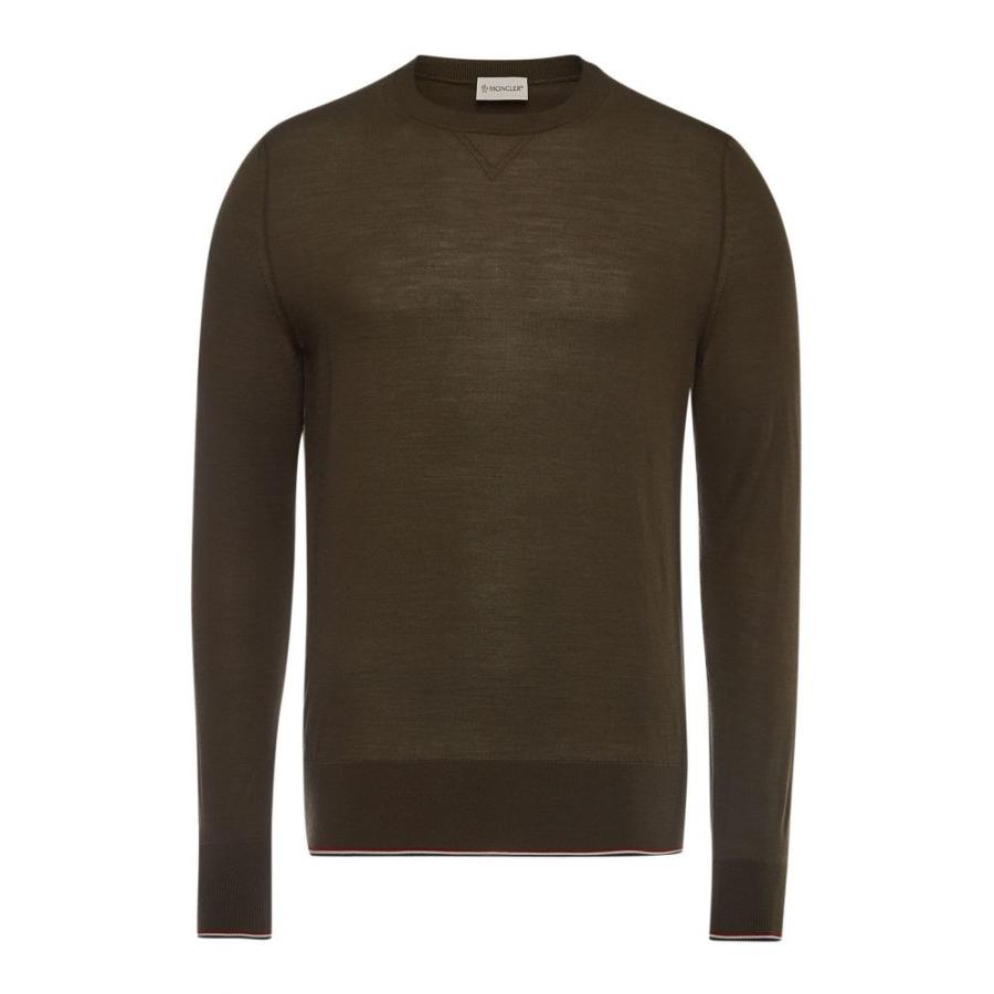 モンクレール Moncler メンズ ニット セーター トップス Virgin Wool Pullover Green Ee Unila Ac Id