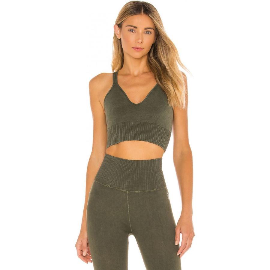 人気no 1 本体 フリーピープル Free People レディース ベアトップ チューブトップ クロップド トップス X Fp Movement Good Karma Crop Top Secret Moss 超美品 Www Perfectressusorder Com