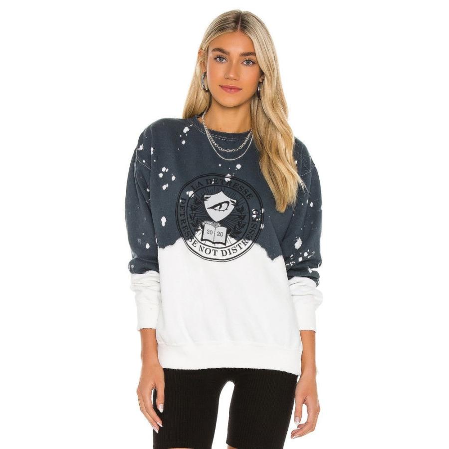 史上一番安い ラ ディトレス スウェット トレーナー レディース トップス ラ ディトレス La Detresse レディース スウェット トレーナー トップス Acid Wash University Pullover Charcoal トップス Burenfinance Mn