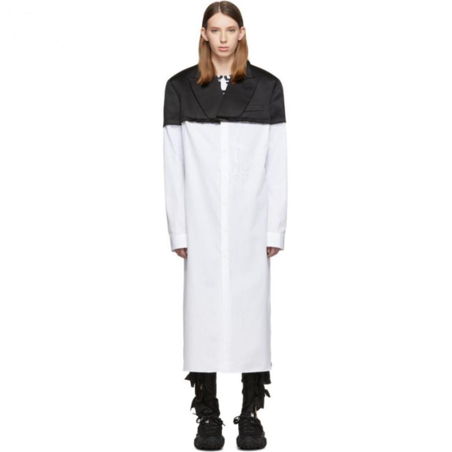 コム デ ギャルソン Comme Des Garcons レディース ワンピース ワンピース ドレス Black White Blazer Shirting Mix Dress Black White Www Iainlangsa Ac Id