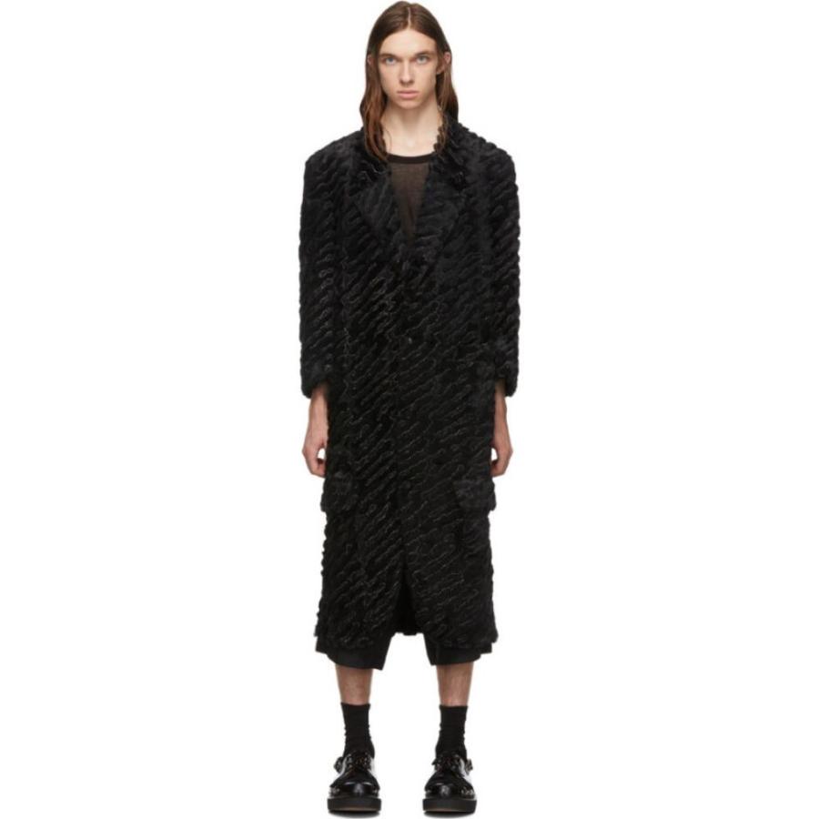 コム デ ギャルソン Comme Des Garcons Homme Plus メンズ Coat Gold コート アウター Black 再再販 Stitching