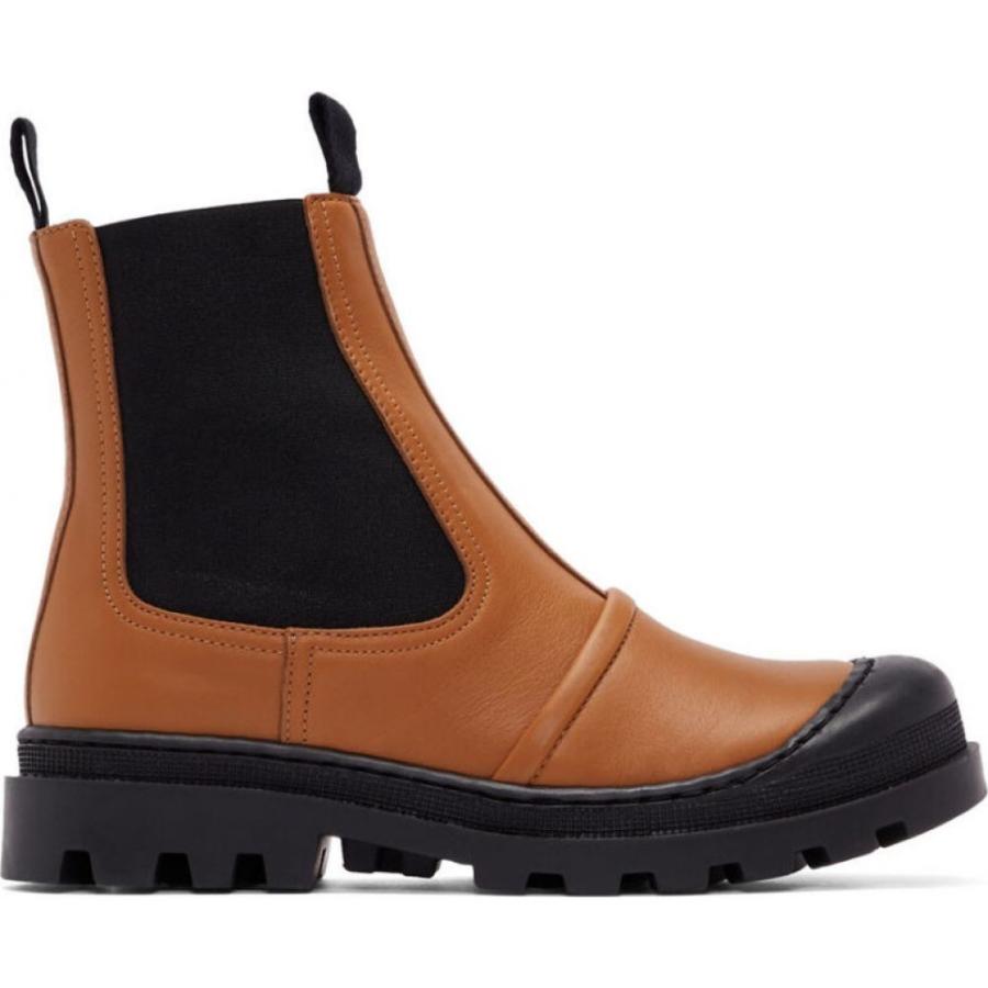 ロエベ Loewe レディース ブーツ チェルシーブーツ チャンキーヒール シューズ 靴 Tan Chunky Chelsea Boots Tan Ecozycompostables Ie