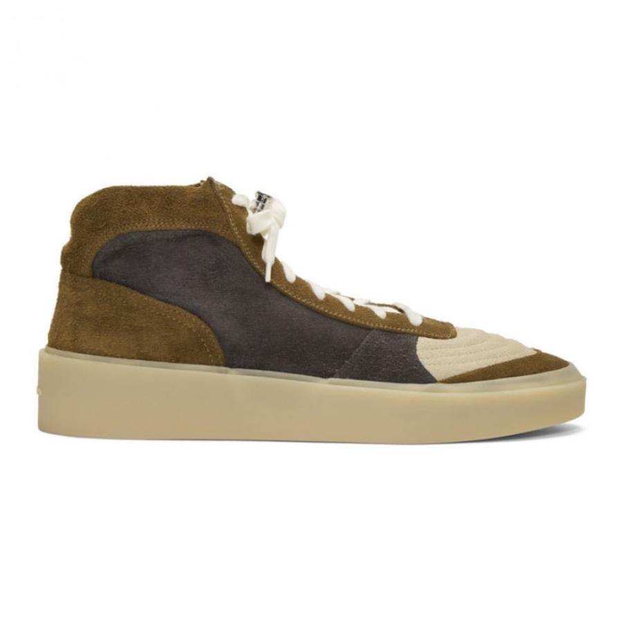 フィアオブゴッド Fear Of God 送料無料激安祭 メンズ スニーカー シューズ 靴 Sneakers Ssense Green Exclusive Strapless Skate Grey