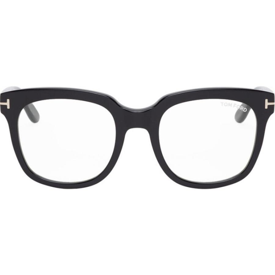 トム フォード Tom Ford レディース メガネ サングラス Black Oversized Square Glasses Black Fcekano Edu Ng