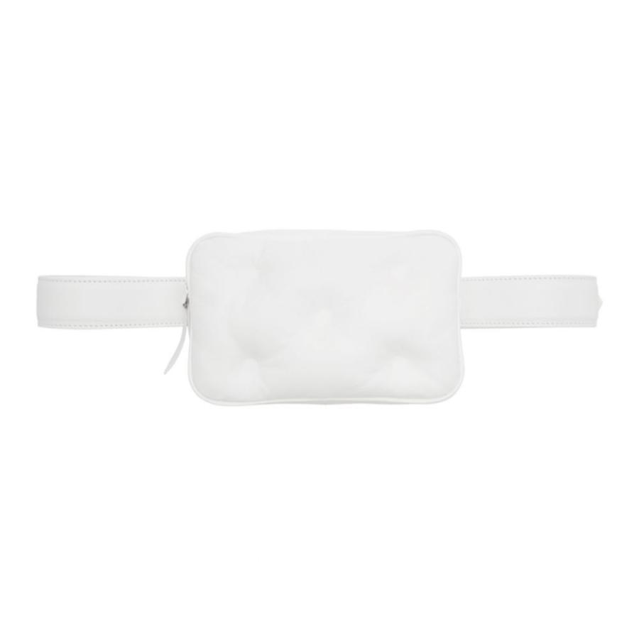 メゾン マルジェラ Maison Margiela レディース ボディバッグ ウエストポーチ バッグ White Glam Slam Waist Pouch White Archangelbrow Com