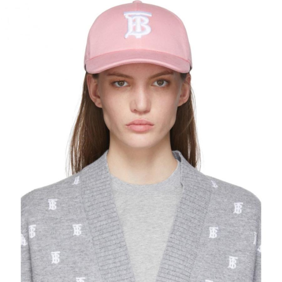 バーバリー Burberry レディース キャップ ベースボールキャップ 帽子 Pink Logo Baseball Cap Pink Asahi Ad Co Jp