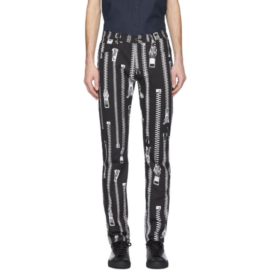 モスキーノ Moschino メンズ ボトムス パンツ Black Zipper Trousers Black Www Erhamah Com