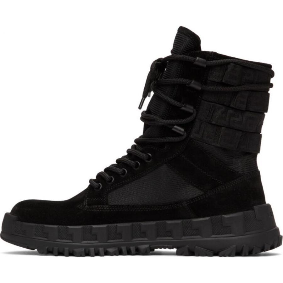 ヴェルサーチ Versace メンズ ブーツ ハイカット シューズ・靴 Black High Sneaker Boots Black  :hc-202404m255112:フェルマート エフ fermart ef - 通販 - Yahoo!ショッピング
