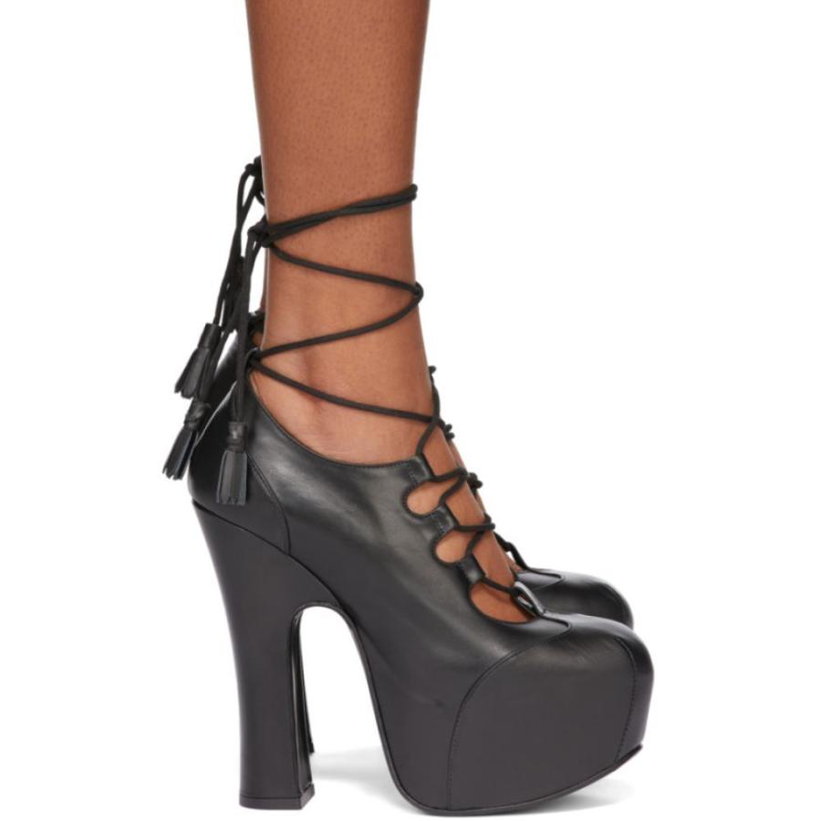 21新春福袋 Vivienne ウエストウッド ヴィヴィアン ヒール ウエストウッド ヴィヴィアン Westwood Vivienne Westwood Black Heels Ghillie Elevated Black シューズ 靴 ヒール レディース シューズ Www Monet Kiev Ua