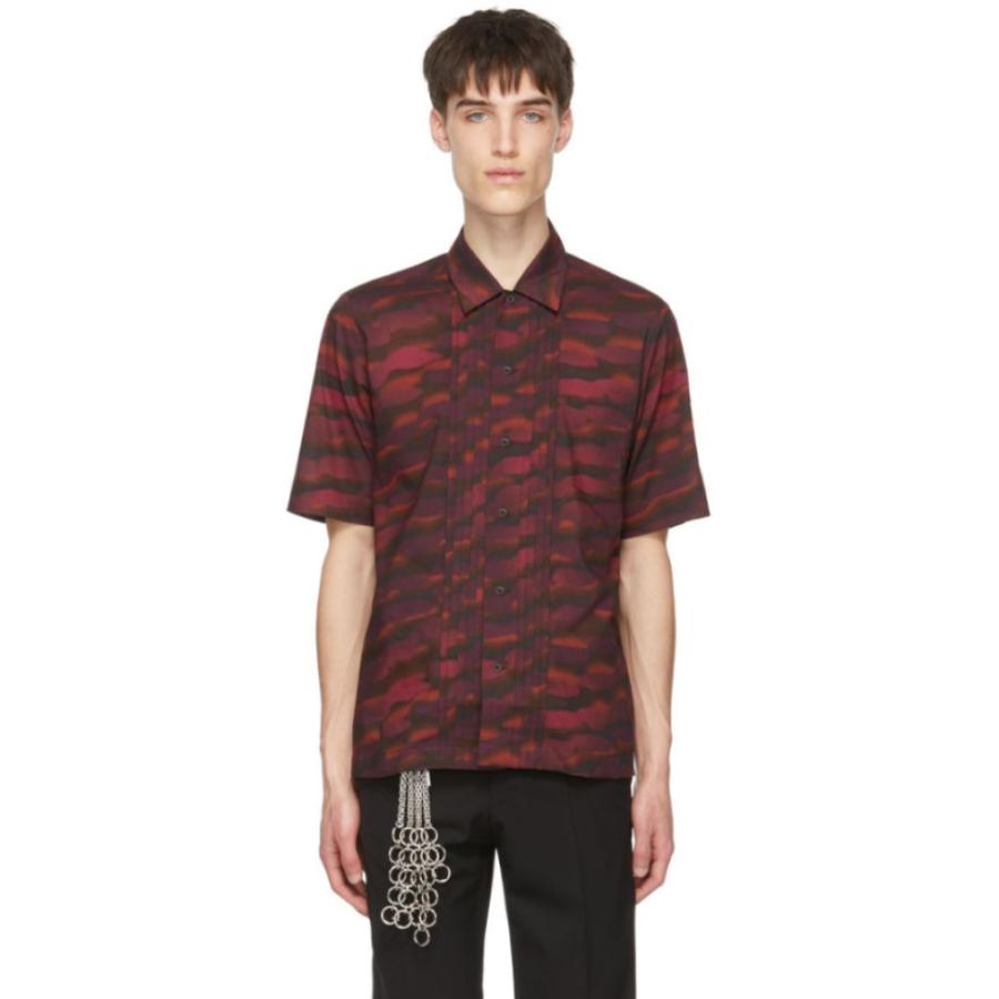 特価ブランド Camillo Edition Lye Len Burgundy トップス 半袖シャツ メンズ Noten Van Dries ノッテン ヴァン ドリス メンズ 半袖シャツ ノッテン ヴァン ドリス Noten Van Dries Short Burgundy Shirt Sleeve シャツ カジュアルシャツ Games No1geekfun Com
