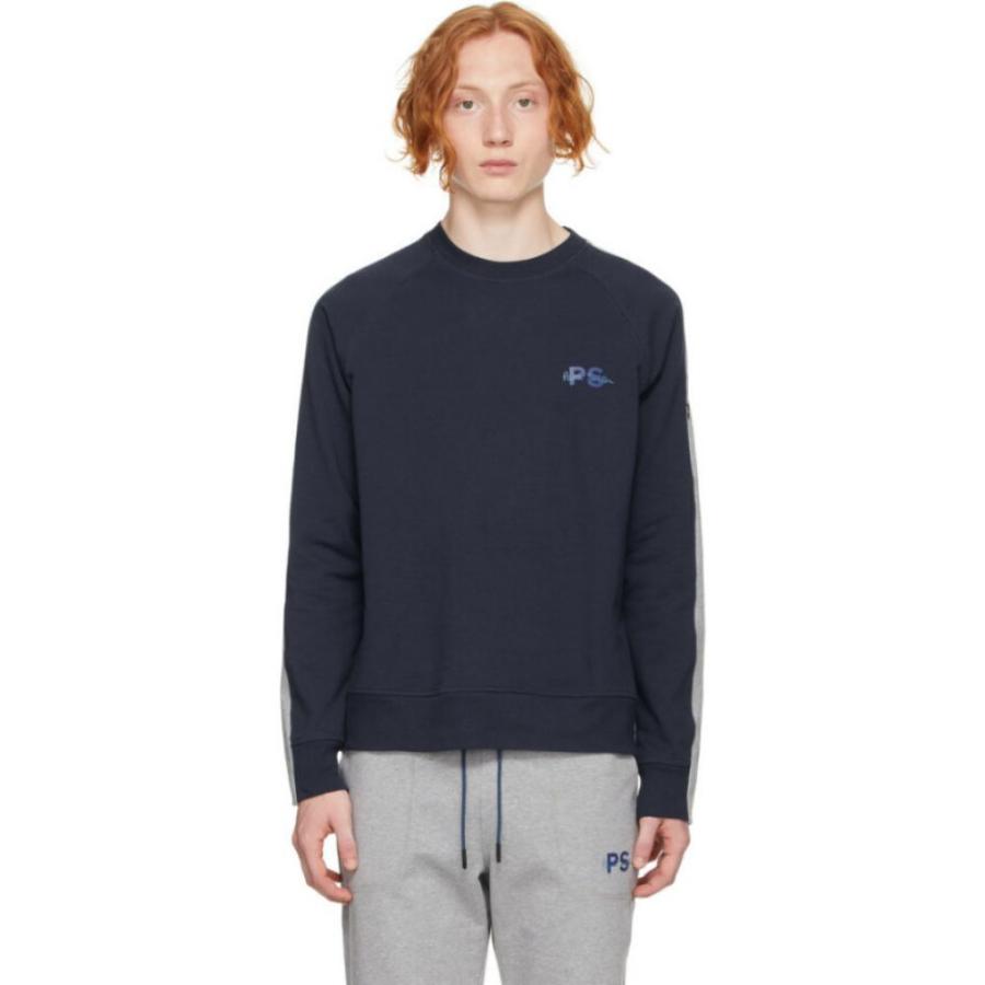激安公式店 ポールスミス Ps By Paul Smith メンズ スウェット トレーナー ラグラン トップス Navy Raglan Sweatshirt Navy 最短翌日着 Www Multitex Com Gt