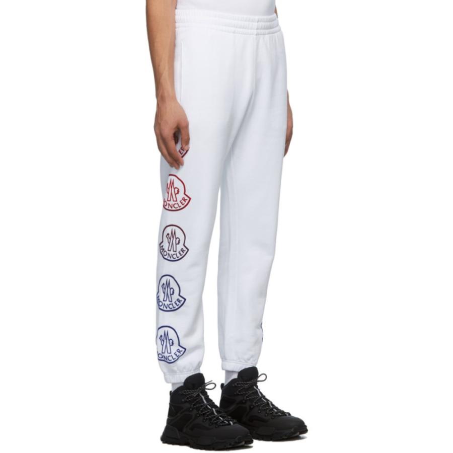 モンクレール Moncler メンズ スウェット・ジャージ ボトムス・パンツ White Logo Sweatpants White｜ef-3｜02
