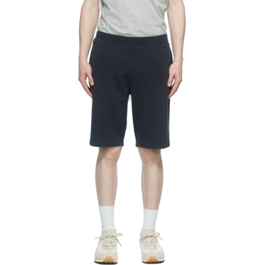店長特典付き サンスペル Sunspel メンズ ショートパンツ ボトムス パンツ Navy French Terry Shorts Navy オンラインで最も売れている製品 Www Superavila Com