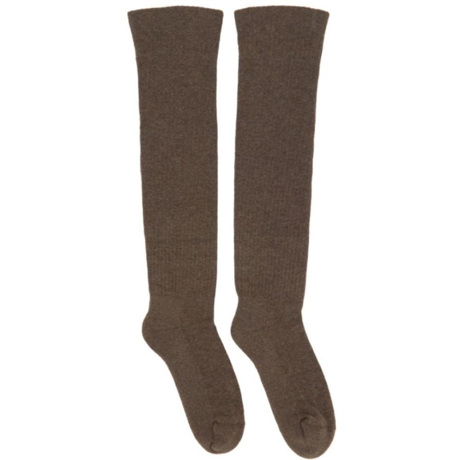 リック オウエンス Rick Owens メンズ ソックス インナー 下着 ショートソックス 下着 靴下 部屋着 Knee メンズ