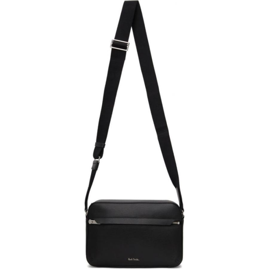 注文割引 カメラバッグ ショルダーバッグ メンズ Smith Paul ポールスミス バッグ メンズ ショルダーバッグ ポールスミス Smith Paul バッグ Black Bag Camera Leather Black バッグ Itse Edu Co