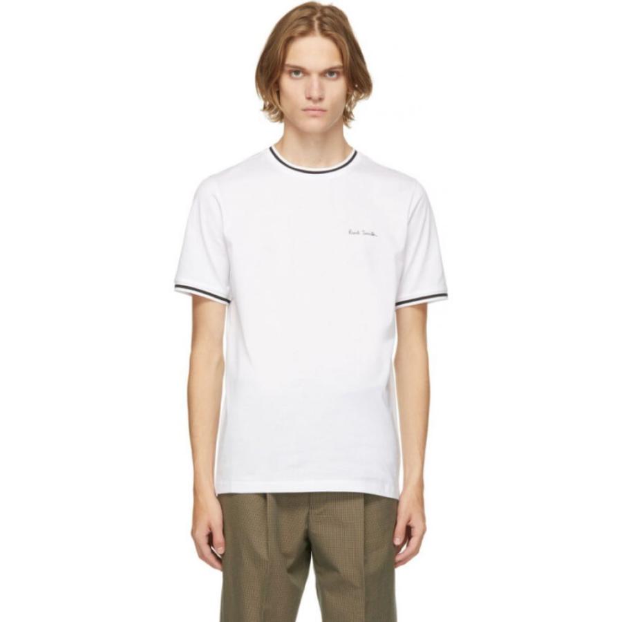 ポールスミス Paul Smith メンズ Tシャツ トップス White Logo T Shirt White Hc m フェルマート エフ Fermart Ef 通販 Yahoo ショッピング