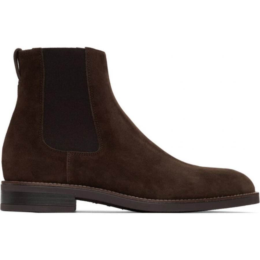 手数料安い Canon Suede Brown シューズ 靴 チェルシーブーツ ブーツ メンズ Smith Paul ポールスミス シューズ 靴 メンズ ブーツ ポールスミス Smith Paul Chelsea Brown Dark Boots ブーツ