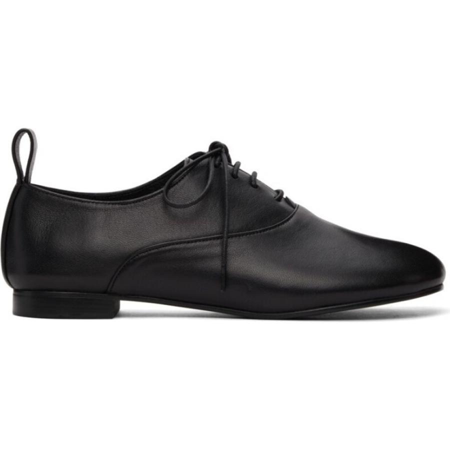 激安先着 Flat Apartment フラットアパートメント フラットアパートメント Flat Apartment レディース ローファー オックスフォード シューズ 靴 Black Pebble Toe Oxfords Black シューズ Smssvg Org