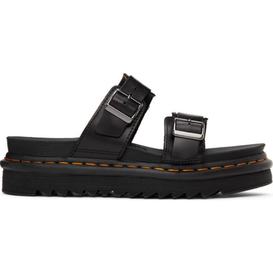 男の子向けプレゼント集結 シューズ 靴 サンダル メンズ Martens Dr ドクターマーチン シューズ 靴 メンズ サンダル ドクターマーチン Martens Dr Black Black Sandals Brando Myles Leather サンダル Itse Edu Co